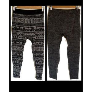 ✨ 5 For $15 ✨ Wallflower Grey Leggings Size m/l Junior
